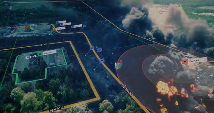 AI georegistration aligns critical feature overlays with underlying imagery